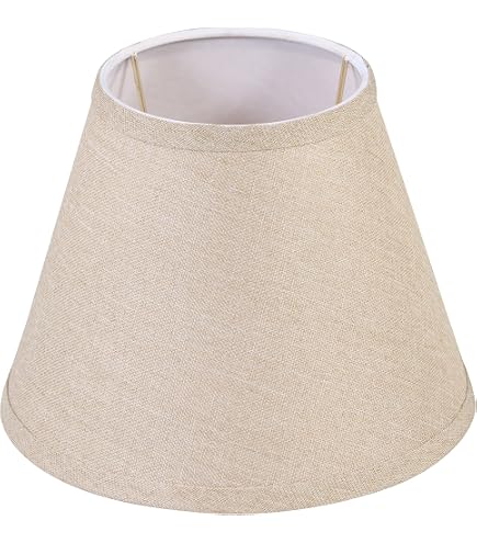 Aspen Creative Lampenschirm Empire-Form – Eierschale, 15,2cm Oben X 30,5cm Unten, UNO-Fassung
