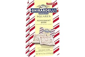 Ghirardelli Peppermint Bark Squares 4.57 Oz Package (Single)