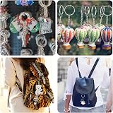 Didilor 80PCS Key Chain Rings & Open Jump Rings for DIY Crafts 25mm view 7