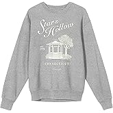 Bioworld Gilmore Girls Stars Hollow Adult Heather Gray Crew Neck Sweatshirt
