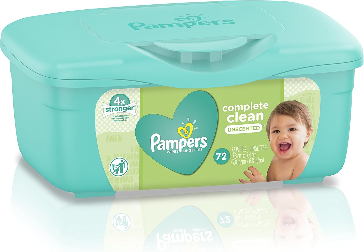 pampers 72 count wipes