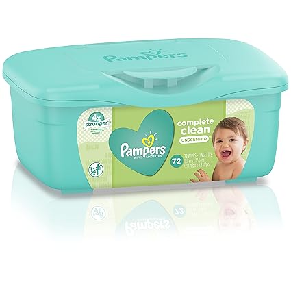 pampers unscented baby wipes