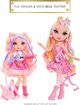 Rainbow High Bella Pink 23cm Junior High Rock Band Doll with Bass Guitar view 4