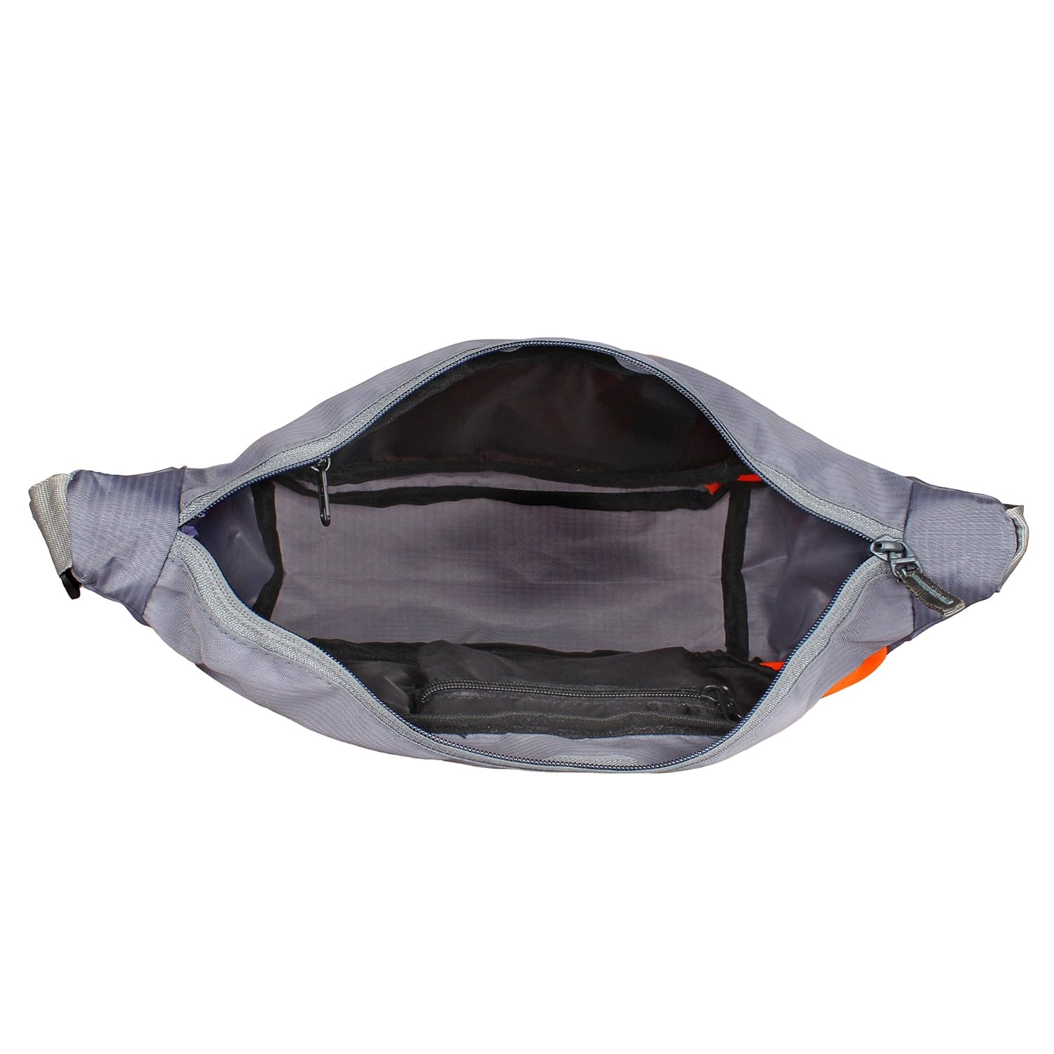 favria men & women sling bag- orange & grey