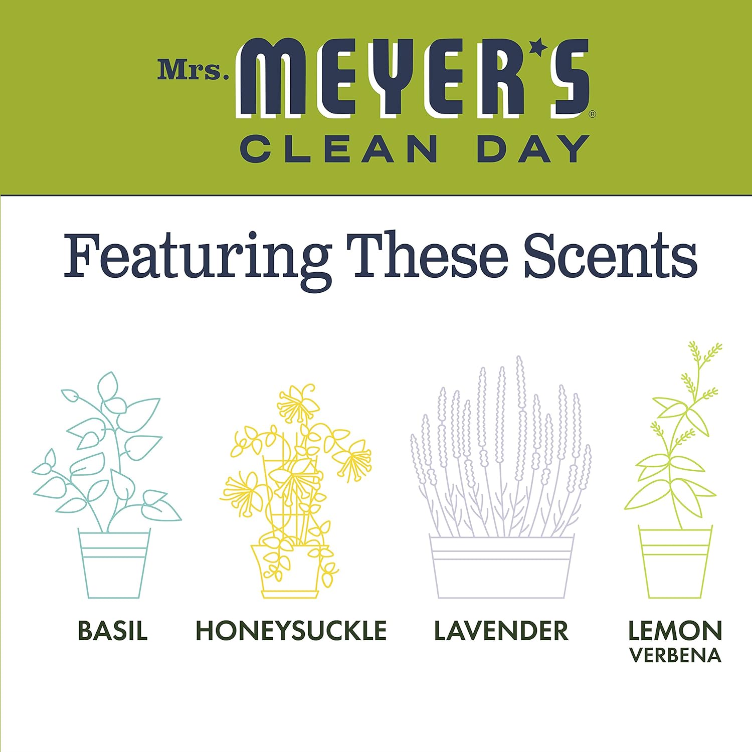 Mrs. Meyer’s Clean Day Liquid Dish Soap, Lemon Verbena, 16 ounce bottle: Dish Detergent: Industrial & Scientific