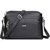 Over Earth Genuine Leather Crossbody Bags for Women Small Ladies Handbags and Purses with Card Slots