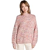 Velvet by Graham & Spencer Womens Trix Rainbow Alpaca Pullover Sweater