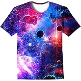 LAIDIPAS Boys & Girls Teens 3D Colorful Graphic Funny Print Shirts for Youth Size 6-16 Years