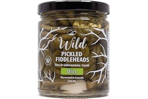 WEST COAST WILD FOODS QUALITY INTEGRITY SUSTAINABILITY Wild Pickled Fiddleheads (Dill | 250ml - 8oz) | Local | West Coast Wild Foods