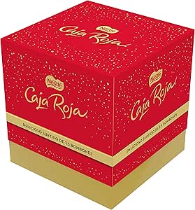 Nestlé Caja Roja Bombones de Chocolate - Cubo de bombones ...