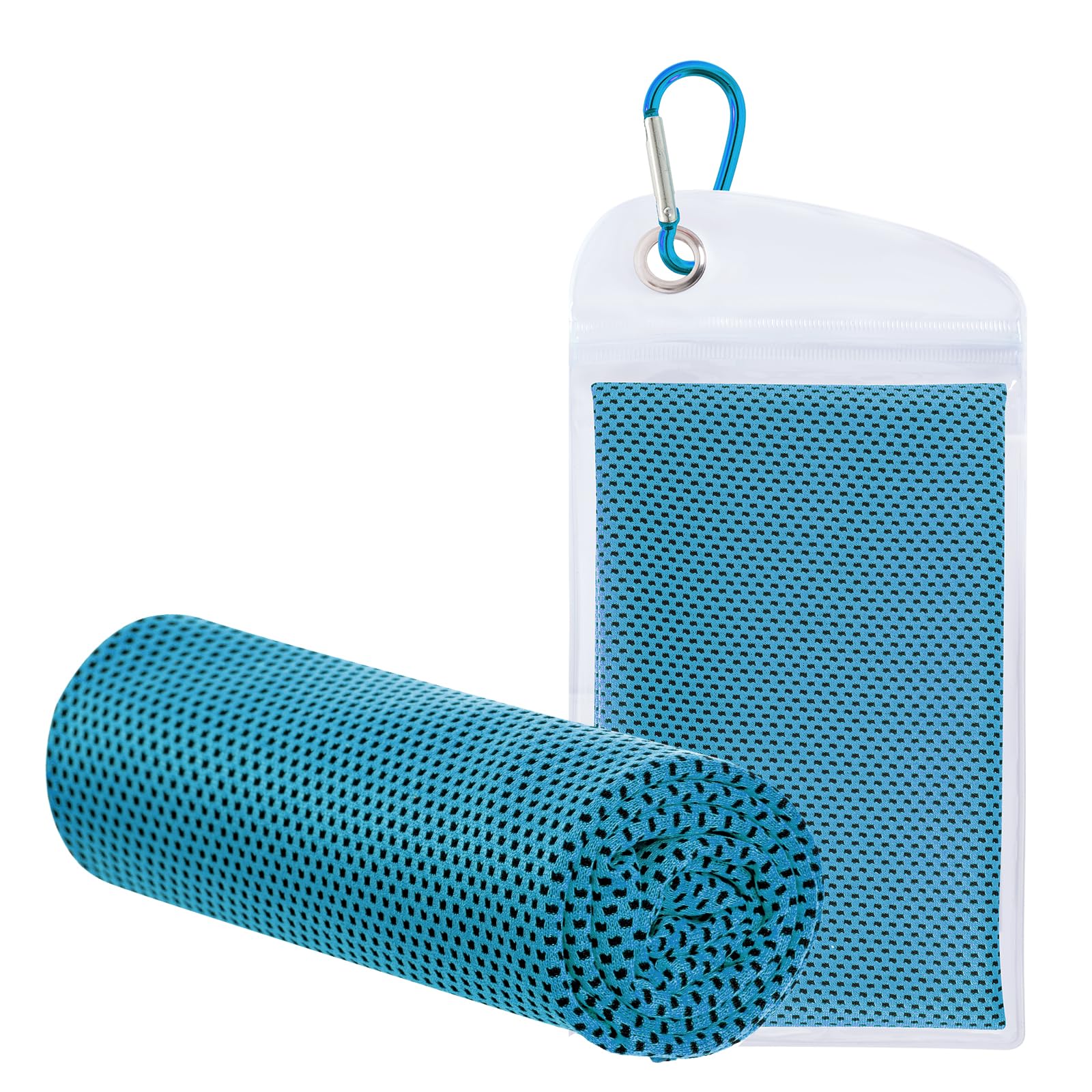 Photo 1 of Pistha Cooling Towels for Neck and Face, Cooling Neck Wraps for Hot Weather, Gym Towels for Yoga, Camping, Running, Hiking, Travel Workout and Outdoor Work