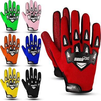 Saga Sports Kids Bike Gloves For Future Champions Motocross Protection