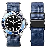 BINLUN Elastic Fabric Nylon Watch Band Waterproof