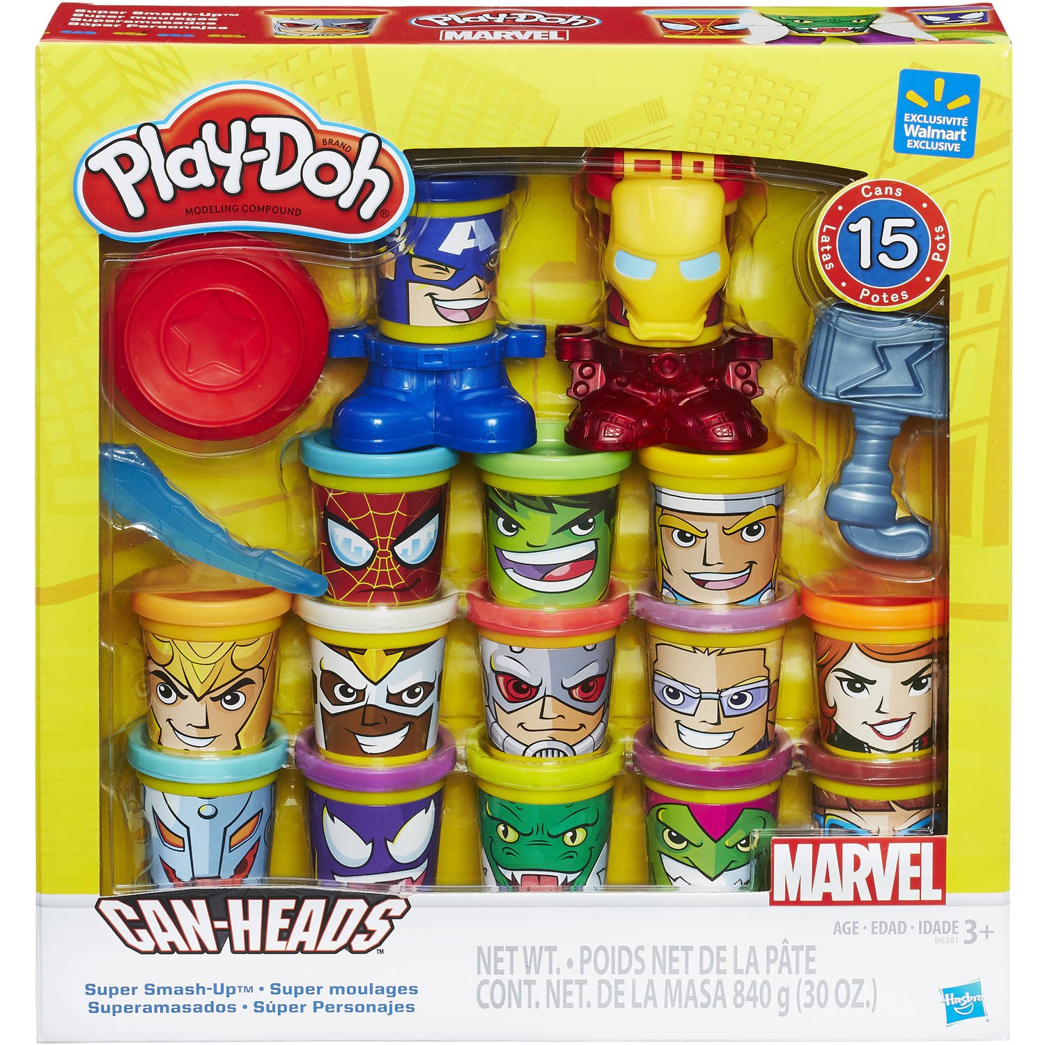 play doh avengers set