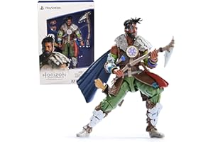 PlayStation, Horizon Forbidden West, 6” Varl Action Figure with 3 Accessories, The Shapes Collection, for PS5 Fans & Collecto