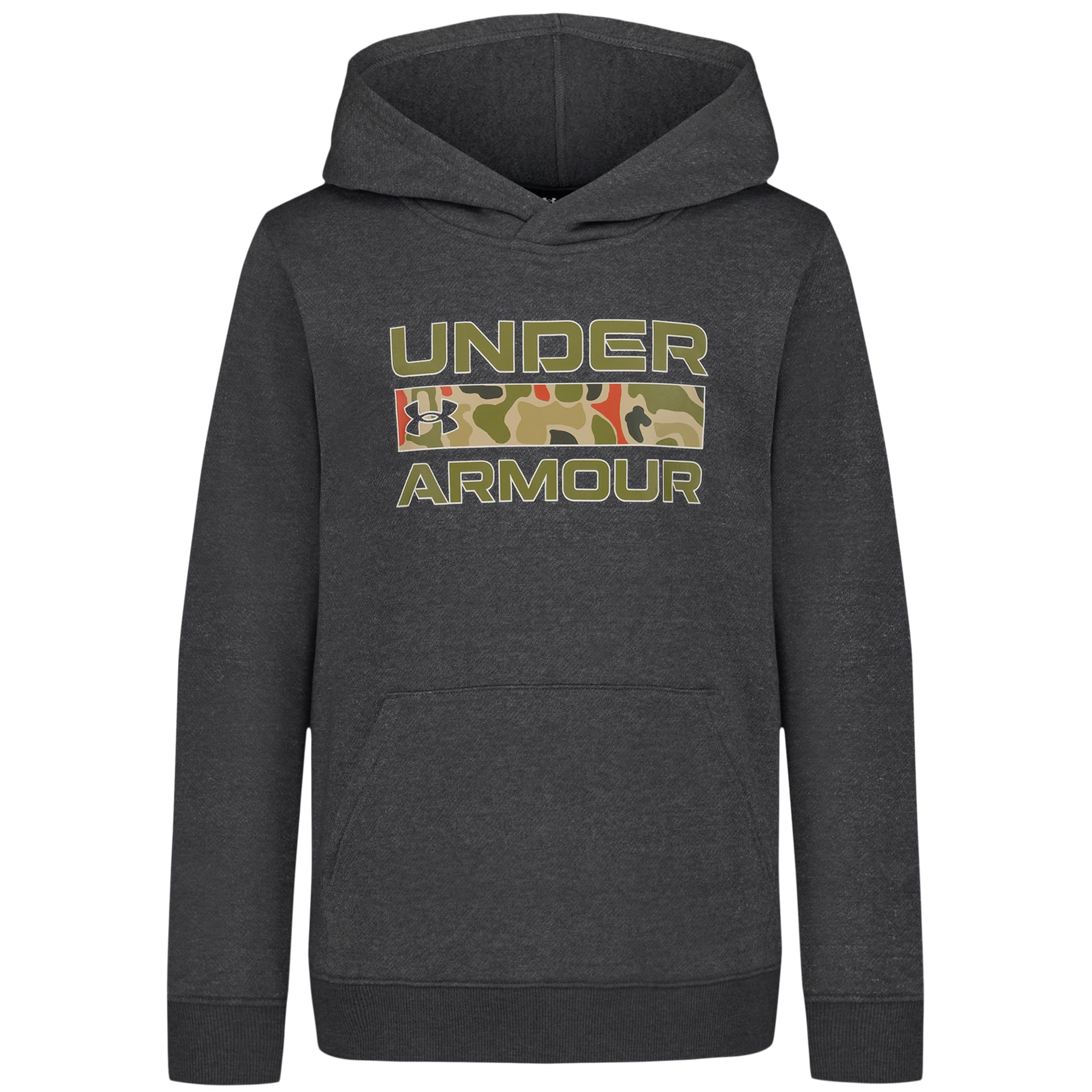 Under Armour UA FROGSKN LOGO HOODIE, Frogskn Gray, YS Image