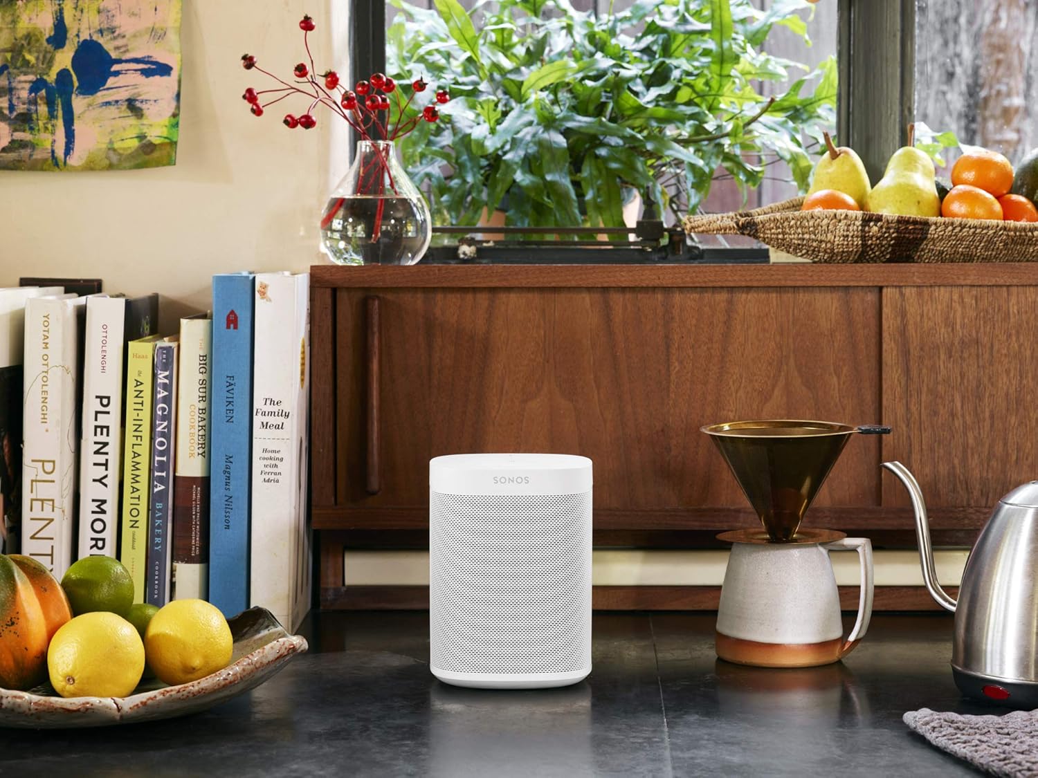 Sonos One (Gen 2) - Voice Controlled Smart Speaker with  Alexa Built-In - White: Home Audio & Theater