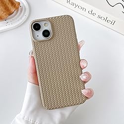 FABSPARK Case for iPhone 16 Pro,Cute 3D Laid Braid