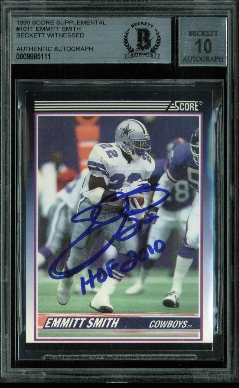 Sammeln Seltenes American Football Emmitt Smith 1990 Score 