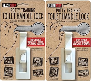 childproof toilet handle lock