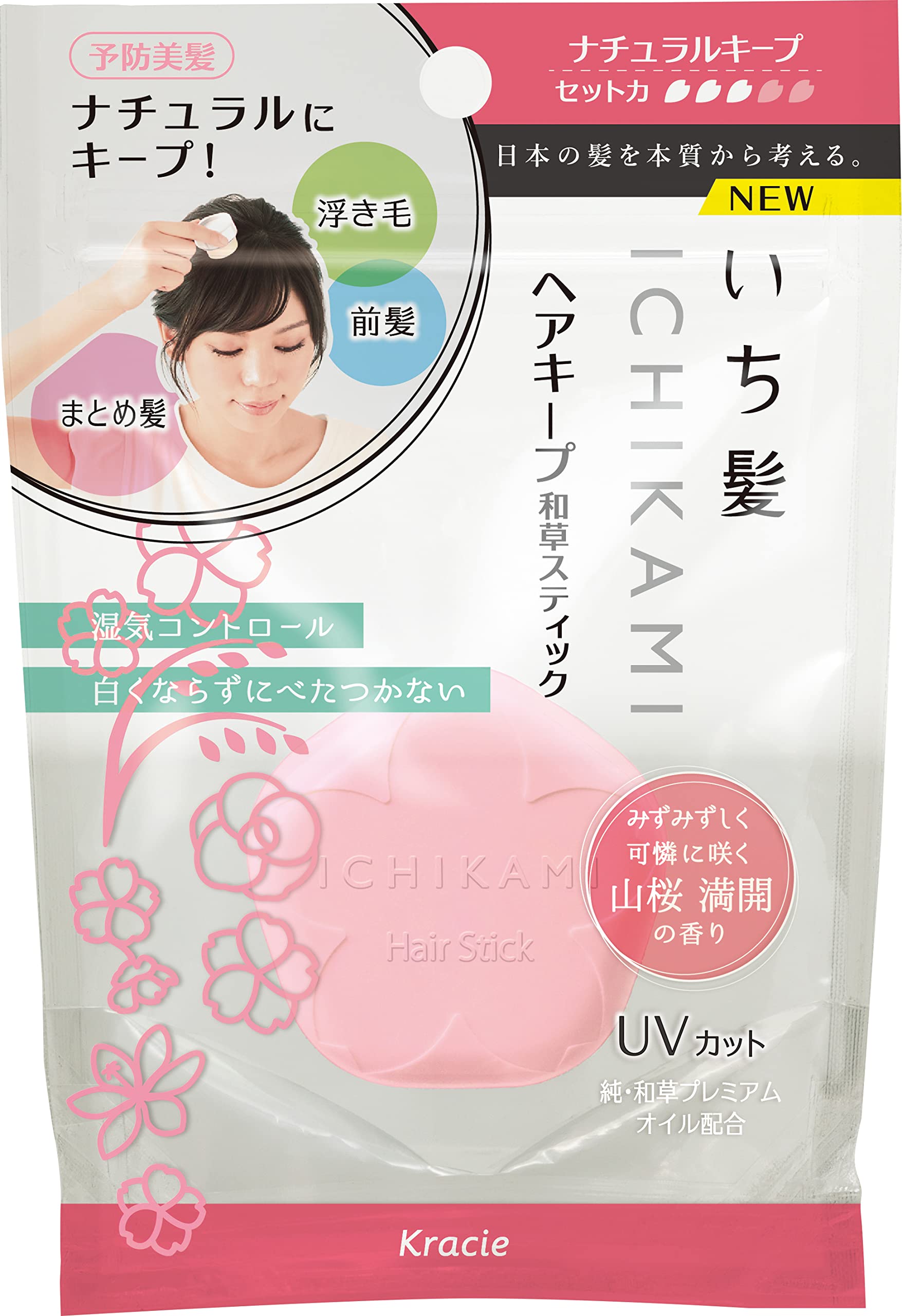 ICHIKAMI Hair Keep Wakusa Stick 13g
