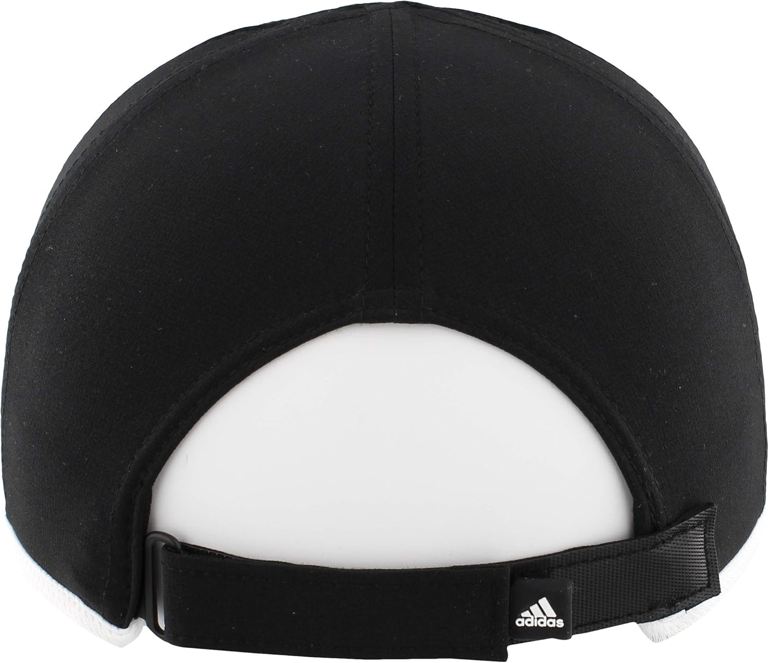 adidas Women's Superlite Relaxed Adjustable Performance Cap, Black/White, ONE SIZE: Clothing