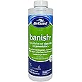 BioGuard Banish Pool Algae Preventative, 1 Quart, Fast-Acting, Non-Foaming, Keeps Water Clear, Provides Effective Control of Algae Growth