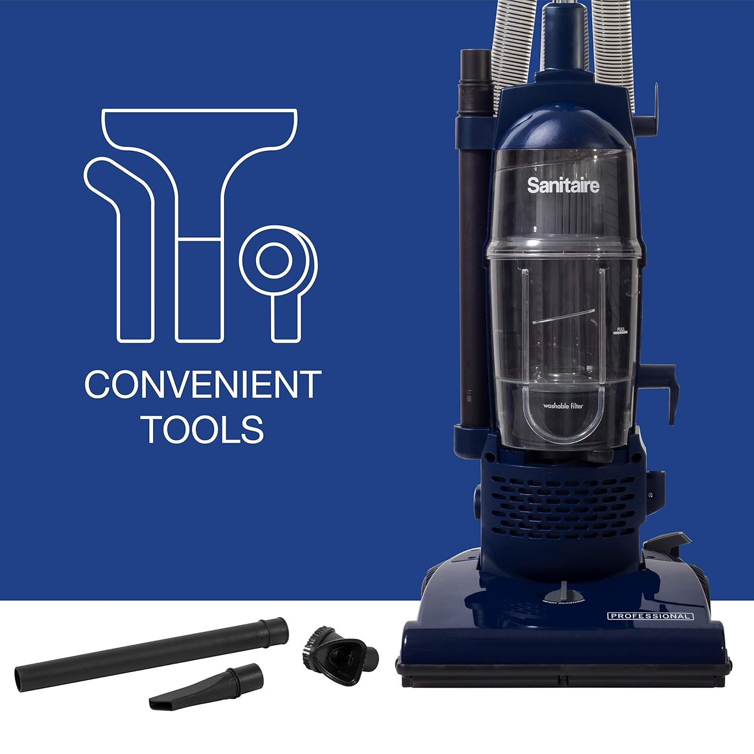 Sanitaire Professional Bagless Upright Commercial Vacuum with Tools, SL4410A: Industrial & Scientific