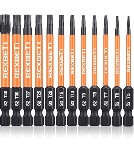 ロトルベスト　サイズ2 Torx/Star Drive 6 Piece Bit Set 2