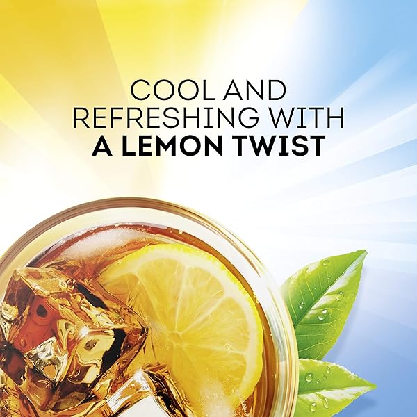 LIPTON LEMON POWDERED ICED TEA, SWEETENED, MAKES 28 QUARTS