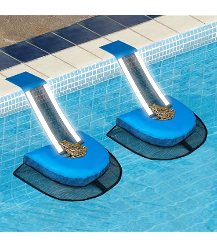 Pool Escape Ramp 2-Pack Pool Animal Escape Ramps - Floating Wildlife ...