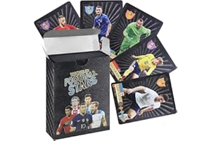 2025 World Cup Football Star Card, UEFA Champions League Gold Foil Cards, Soccer Card Packs Collection Cards ，No Repeat, Not 