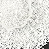 LEBERY Pearl Sugar Sprinkles Mini White Edible Pearls 2mm 130g/4.6 Oz White Edible Balls Sprinkle Sugar Pearls for Cake Decorating Candy Pearl Cake Ice Cream Toppings Wedding Chirstmas Supplies