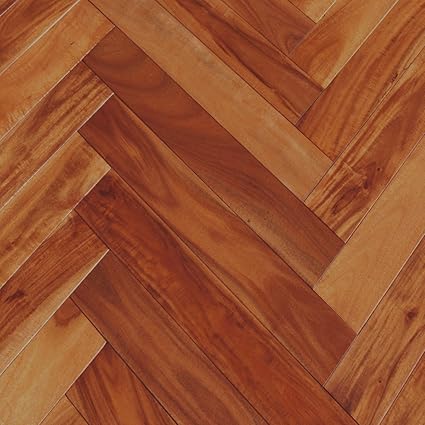 Acacia Herringbone Golden Sagebrush Solid Hardwood Floor