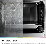 COMFEE' 60L Built-in Oven 8 Function Air Fry Steam Clean Black -BK view 7