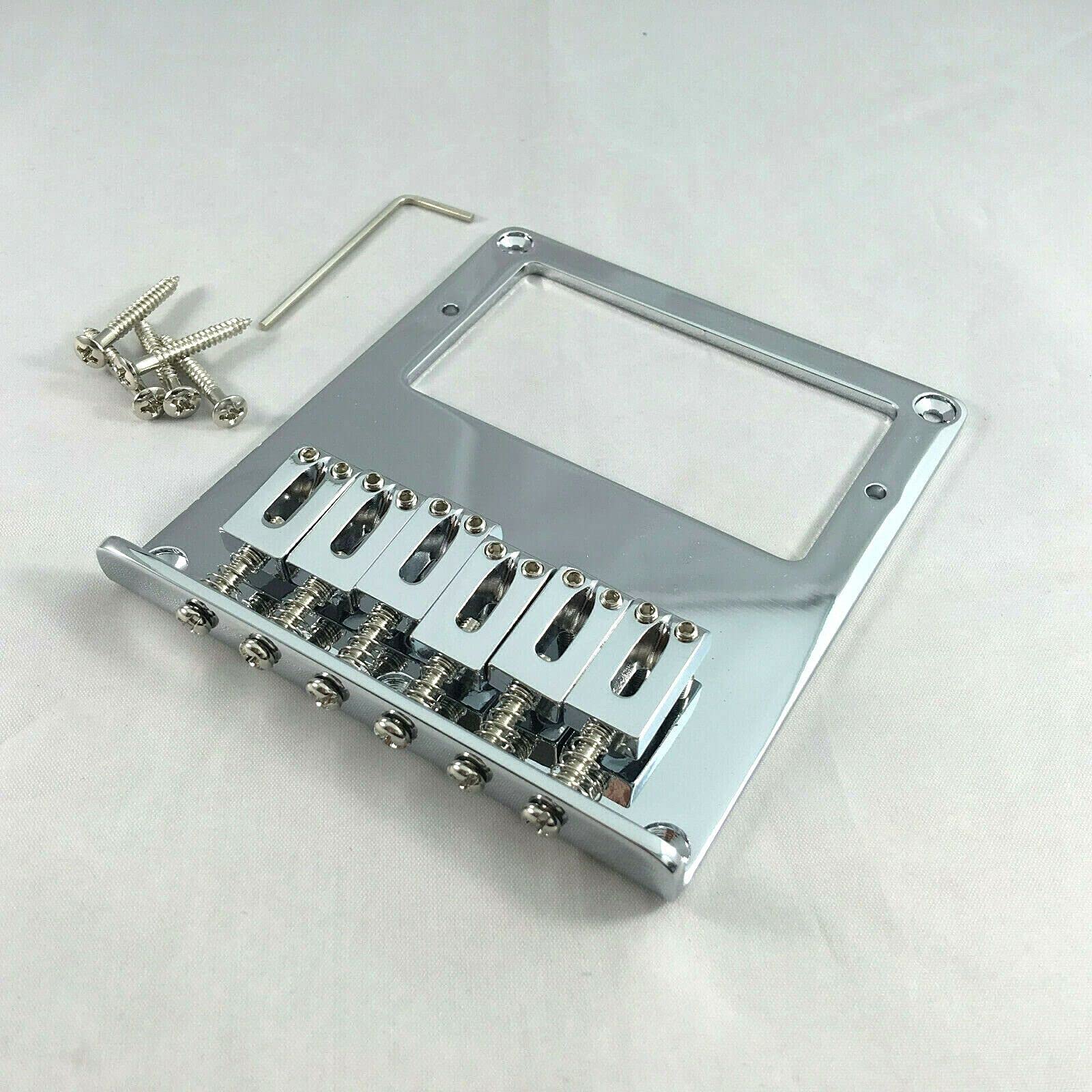 ALS Tele Style Bridge For Humbucker, Chrome - For Telecaster Guitar