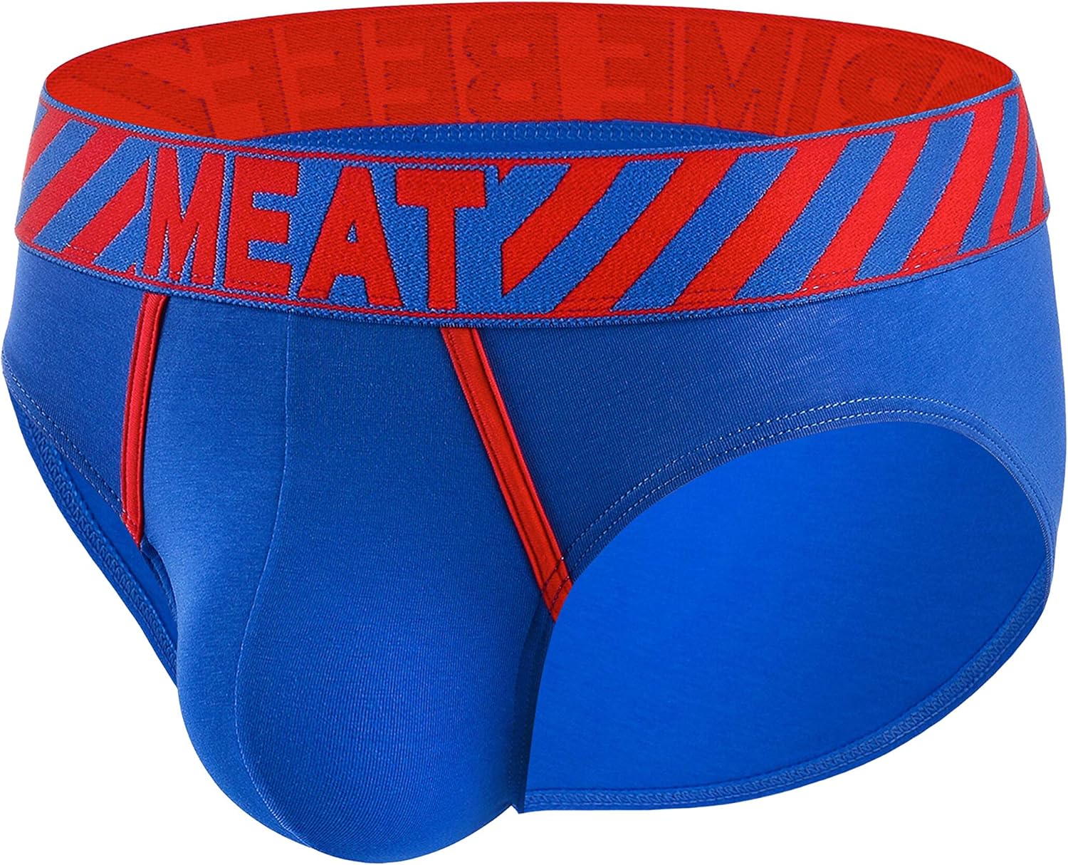 MEAT UNDERWEAR Men's Soft Cotton Sporty Fitted Rebellious Brief Clothing