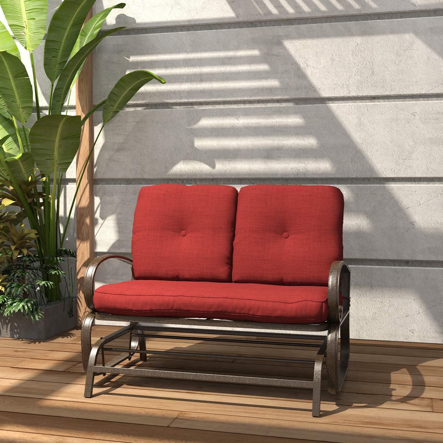 the brick glider chair
