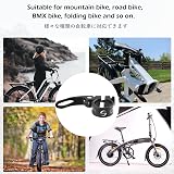 TRIWONDER Bike Seat Post Clamp 28.6/31.8/34.9mm Quick Release Black view 6