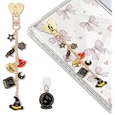 Mantveil 2 PCS Charms Chain for Kindle with Type C Dust Plug | Type C/USB C Dustplug &amp; Chains Accessories, Compatible with Kindle Paperwhite E-Reader Phone Charms