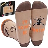 IRISGOD I'd Rather Be Funny Dress Socks for Men and Women Humor Joke Gifts