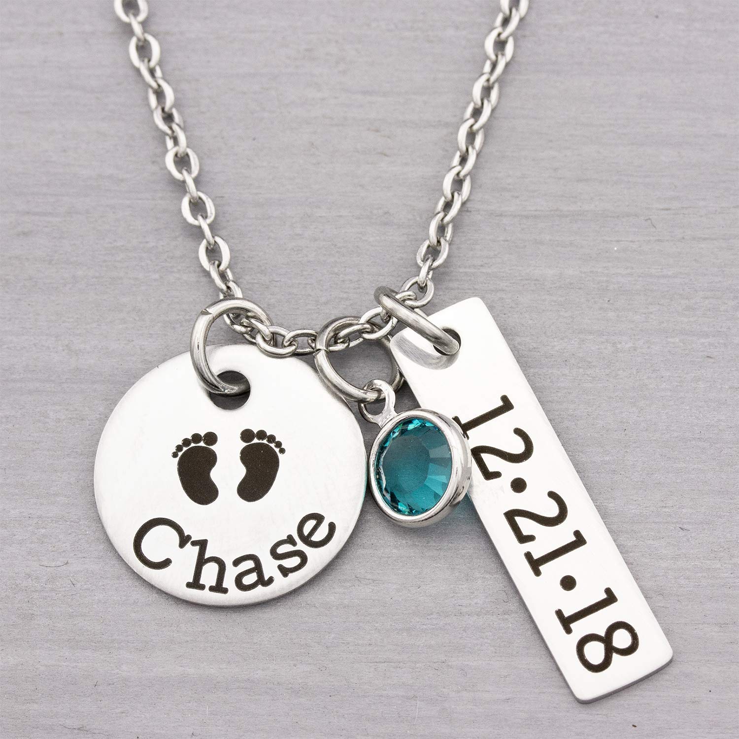 Jewelry Personalized Necklace New Mom 