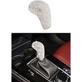 CONGCONG for Mazda Gear Box Shifter Bling Crystal Accessory Interior Cover Compatible with Mazda 3 2019-2023 / CX-30 2020-2023/