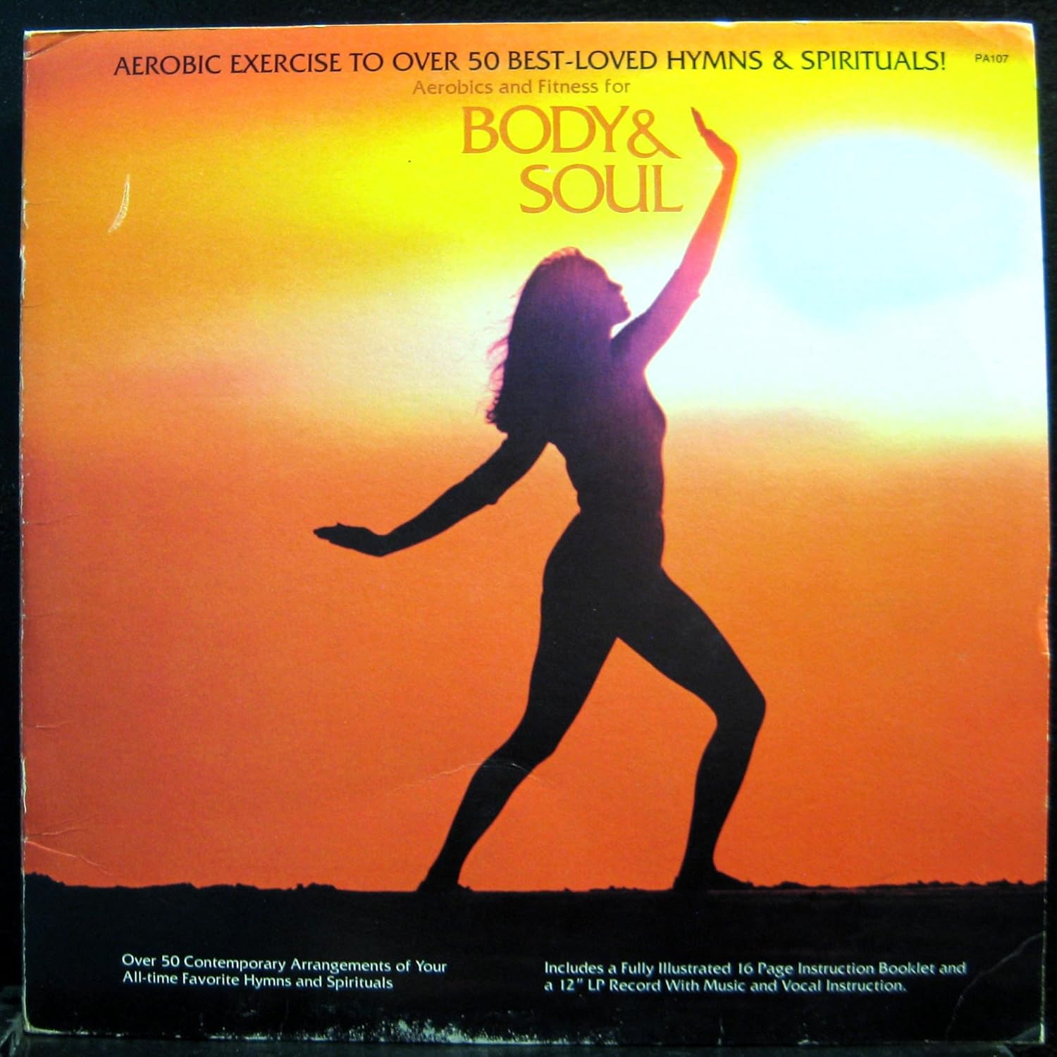  BODY & SOUL AEROBIC EXERCISE TO HYMNS & SPIRITUALS vinyl record