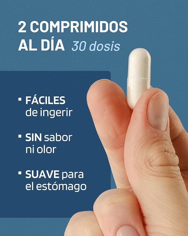 Bisglicinato de Magnesio 1500 mg con vitamina B6 - Sueño y energía