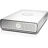 G-Technology 4TB G-DRIVE USB 3.0 Desktop External Hard Drive, Silver - Compact, High-Performance Storage - 0G03594-1