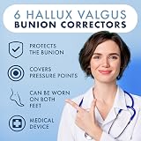 All Things Accessory Gel Bunion Corrector Toe Protectors 3 Pairs 6 pcs view 4