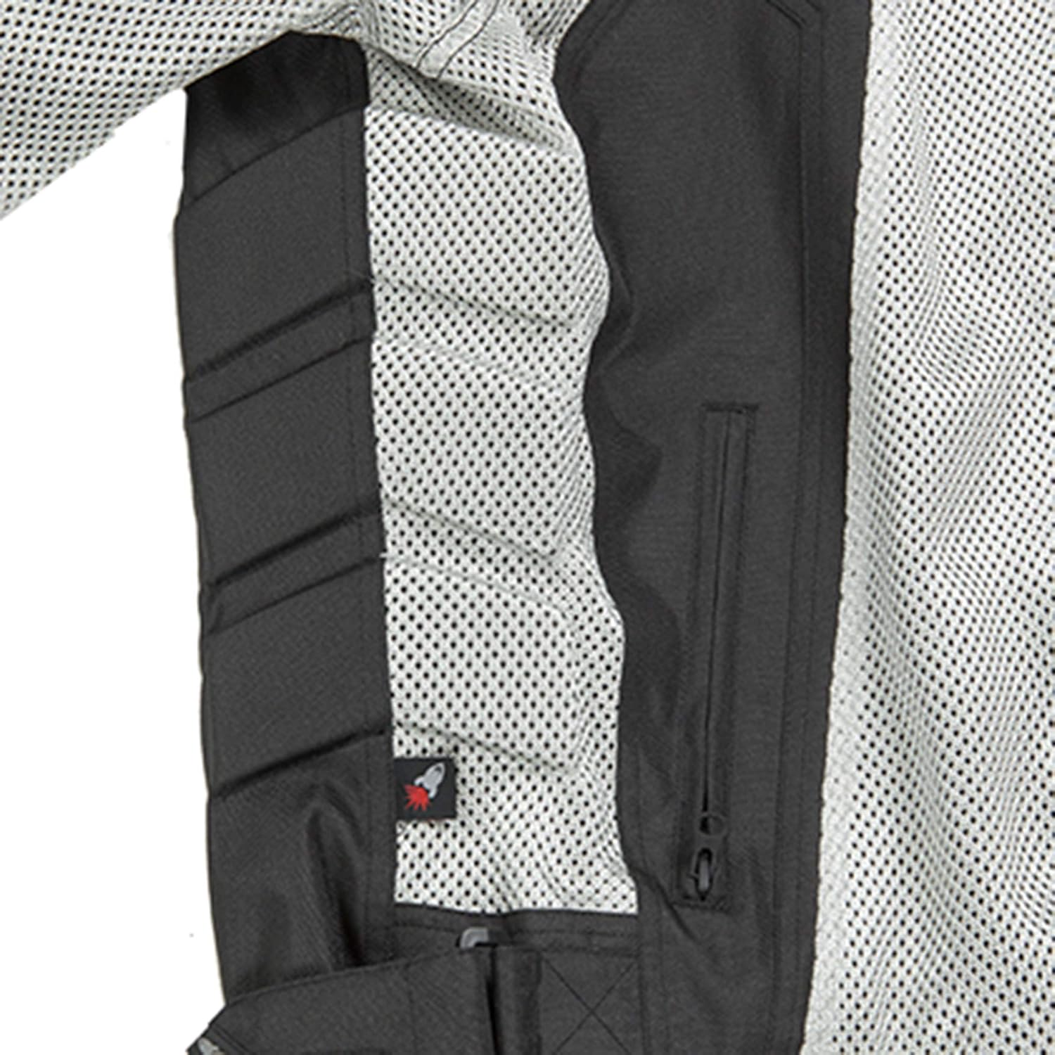 Joe Rocket Men’s Phoenix 6.0 Black Mesh Armor Jacket: Clothing