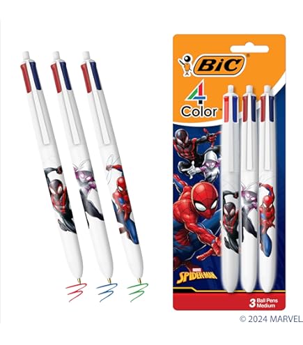Amazon.com: Spider-Man Webbed Wonder Pens - 3.25"- 4.25" x 11.25" (Pack of  8) - Multicolor Plastic Marvel Pens - Perfect for Marvel Fans, Ultimate  Collectible & Creative Gift : Office Products