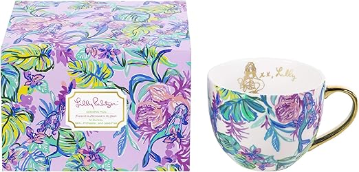 Lilly Pulitzer 12 Ounce Ceramic Coffee 